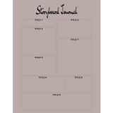 Storyboard Notebook for Artists: Storyboard Notebook for Film, Animation & Comics | Visual Storytelling Planner with 110 Pages | 8.5 x 11 in Sketchbook for Creatives
