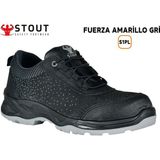 Stout DD 52 Fuerza Amarillo S1P Gri Kompozit Burunlu İş Ayakkabısı