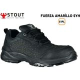 Stout DD 52 Fuerza Amarillo S1P SYH Siyah Kompozit Burunlu İş Ayakkabısı