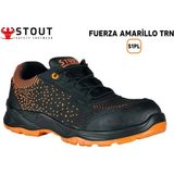 Stout DD 52 Fuerza Amarillo S1P TRN Turuncu Kompozit Burunlu İş Ayakkabısı