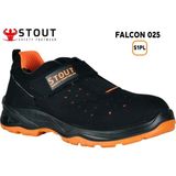 Stout Falcon 025 S1P Kompozit Burunlu Siyah İş Ayakkabısı