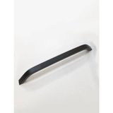 Str Alüminyum Metal Lüx Boğaziçi Kulp Modern Mutfak Dolap Çekmece Vestiyer Kulp - Siyah - 160 mm