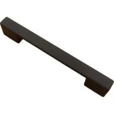 Str Alüminyum Metal Lüx Köprü Kulp Modern Mutfak Dolap Çekmece Vestiyer Kulp - Siyah - 96 mm