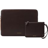 Str Store 33/33.8/14 Inç MacBook Pro ve MacBook Air, Mac Seyahat Kılıfı, Ince Pu Deri Dizüstü Bilgisayar Kılıfı M5/m4/m3/m2/m1 2025-2021 ile Uyumlu Aksesuar Kılıflı Ince Koruyucu Dizüstü Bilgisayar - Altın