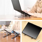 Str Store As-70 7 Kademeli Alüminyum Taşınabilir Laptop Notebook Tablet Standı Katlanabilir Portatif Macbook Metal Stant 10 Inç-16 Inç Uyumlu - 0-Bordo
