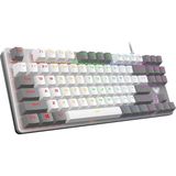 Str Store F3287 Mavi Işıklı Kablolu Mekanik Ingilizce Q Tkl Gaming Oyuncu Klavyesi - 0-Bordo