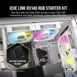 Str Store Icue Lınk RX140 Rgb 140MM Kasa Fanı Ikili Paket, Icue Link Hub Dahil - Beyaz (CO-9051024-WW)
