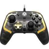 Str Store Kaleid Flux Kablolu Oyun Denetleyicisi - Xbox Series X|s, Xbox One & Windows ve Steam Için Resmi Lisanslı Oyun Kumandası, Salon Efektli Video Oyun Kumandası, Tetikleme/joystick ve Rgb Işıklar - (ClearEyelets)Black-RadiantOrchid