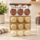 Str Store Silikon Muffin Kek Kalıbı Askılı - 0,60 x 19 x 29 cm