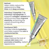 Str Store The Liva Retinal Shot Tightening Booster Krem, Sıkılaştırıcı Yüz Kremi, Gece Kremi Yenileyici 30 ml