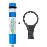 Str Store Tüm Su Arıtma Cihazlarına Uyumlu 80 Gpd Membran Ana Filtre + Açma Anahtarı Hediye - 01-Mavi