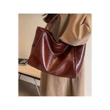 Straada accessories Bordo Pinterest Model A kalite İthal Büyük Boy Kadın Omuz Çantası