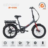 Stradacycles E-Rapido Hd 20 Jant Katlanabilir Elektrikli Bisiklet gri