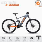 Stradacycles Strada E-Gecko Hidrolik Disk 29 Jant Elektrikli Bisiklet - Gri