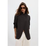 Stradivarius Asimetrik regular fit blazer ceket
