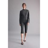 Stradivarius Çizgili kapri pantolon