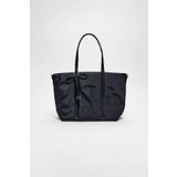 Stradivarius Fiyonklu kumaş shopper çanta