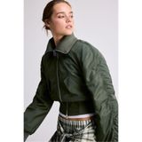 Stradivarius Korse detaylı bomber ceket
