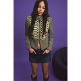 Stradivarius Metal düğmeli blazer ceket