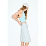 Stradivarius Midi denim rework etek