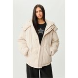 Stradivarius Oversize Kapüşonlu Dolgulu Mont