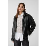 Stradivarius Oversize suni deri ceket