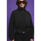 Stradivarius Peplum kapitone ceket