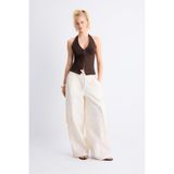 Stradivarius Stoperli poplin pantolon