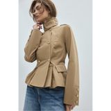 Stradivarius Vücuda oturan düğmeli blazer ceket