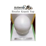 Strafor Köpük Top 20 cm 1 Adet Köpük Top Küre Toplar Yuvarlak Strafor Köpük Top Okul Deney Hobi Sanat
