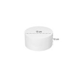 strafor parti dünyası Strafor Maket Köpük Pasta 15*10 Cm