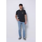 Straight Fit Düşük Bel Düz Paça Erkek İndigo Ecologic Jean Pantolon