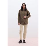 STRAIGHT YÜKSEK BEL DENİM PANTOLON CAMEL