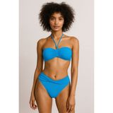 Straplez - Twist Bikini Takım - 40 - Mavi