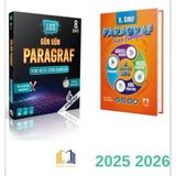 Strateji Yayınları 2025 8.sınıf Gün Gün Paragraf Soru Bankası ve Mozaik Yayınları 8.sınıf Paragraf Soru Bankası Seti