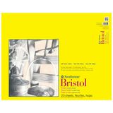 Strathmore 300 Serisi Bristol Pürüzsüz Ped, 19"x24" Bant Ciltli, 20 Yaprak
