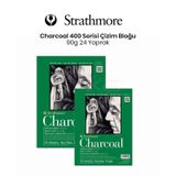 Strathmore 400 Series Charcoal 24 Yaprak 90 gr Resim Defteri