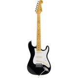 Stratocaster 3/4 Elektro Gitar (Siyah)