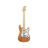 Stratocaster Elektro Gitar (Naturel)