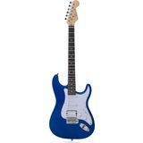 Strauss ESH-211 BL ELEKTRO GİTAR HSS - MAVİ SET(Amfi-KILIF-ASKI-TEL-KABLO-PENA)