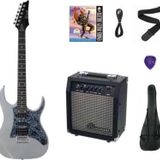 Strauss ESH-22 MS ELEKTRO GİTAR HSS - METALİK GRİ SET (Amfi-SOFTCASE-ASKI-TEL-KABLO-PENA)
