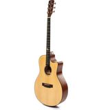 Strauss SA-400 Akustik Gitar - Masif Ladin Ön Kapak- Maun - NATURAL RENK