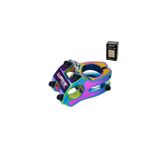 Streak Bisiklet Kısa Gidon Boğazı Wake Alüminyum Rainbow Rengarenk Yedek Parça 31,8mm