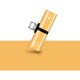 Streak iPhone 7 8 11 x Xs Kulaklık Şarj Aleti Girişi Çoklayıcı Lightning - Gold