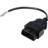 Streak Obd2 16 Pin Erkek Bağlantı Açma Kablosu Araç Arıza Tespit Cihazı