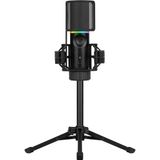Streamplify Mıc - Oyun Mikrofonu Pc Rgb - Tripodlu Ve Sessize Alma Düğmeli Akış Mikrofonu - Podcast İçin Usb Mikrofon - Bilgisayar Akışı - U