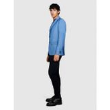 Streç Pamuklu Kemer Delikli Slim Fit Pantolon Erkek Siyah Pantolon - 324P4aıhsf021