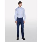 Streç Pamuklu Taş Yıkama Orta Bel Slim Fit Denim Pantolon Erkek Buz Mavisi Denim Pantolon - 325P4tayse02j