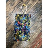 Street Bag grafiti Desenli Baskılı Kalemlik , El Çantas , Baskılı Bez Çanta , Makyaj Çantası - --