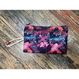 Street Bag grafiti Desenli Baskılı Kalemlik , El Çantas , Baskılı Bez Çanta , Makyaj Çantası - Açık Mor